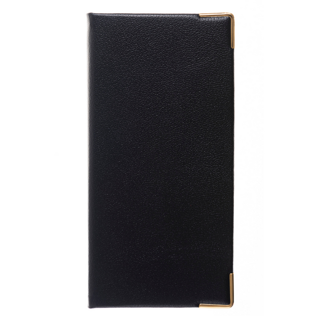 The Economist - 2027 Calendar Year Planner - 12 Month (170mm x 85mm) Week-to-View Diary - Luxury Leather Cover in Black - The Economist Pocket Diary Range (EPDBLK-27)
