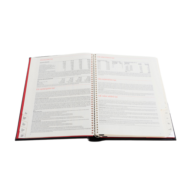The Economist - 2027 Calendar Year Planner –  12 Month (260 x 210mm) Week-to-View Diary – Luxury Leather Cover in Black - The Economist Desk Diary Range (EDDBLK-27)