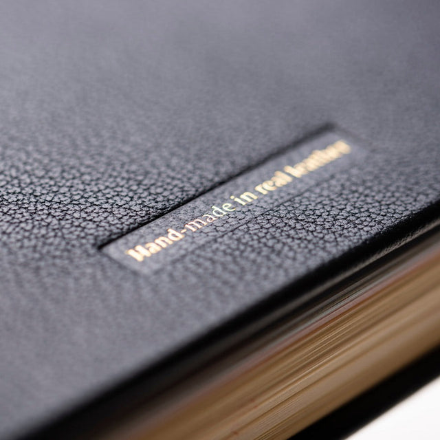 The Economist - 2027 Calendar Year Planner –  12 Month (260 x 210mm) Week-to-View Diary – Luxury Leather Cover in Blue - The Economist Desk Diary Range (EDDBLU-27)