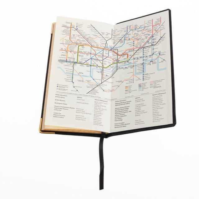 The Economist - 2027 Calendar Year Planner - 12 Month (170mm x 85mm) Week-to-View Diary - Luxury Leather Cover in Black - The Economist Pocket Diary Range (EPDBLK-27)